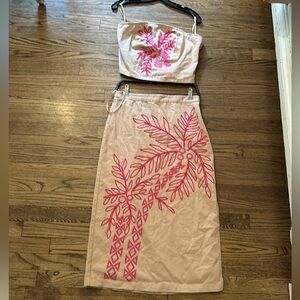 Anthropology two piece Maeve size M NWT